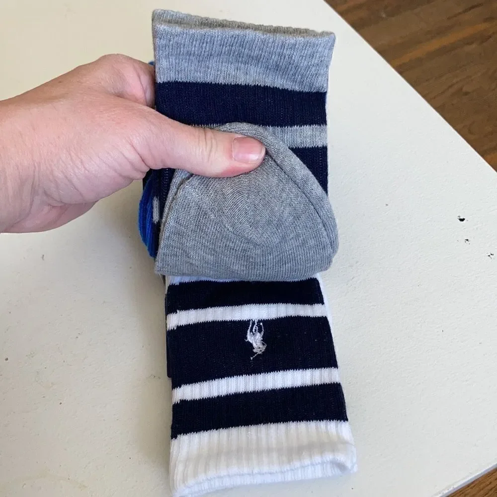 Polo Ralph Lauren classic sport crew socks 3 pk